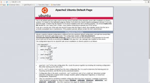 apache3 ubuntu default