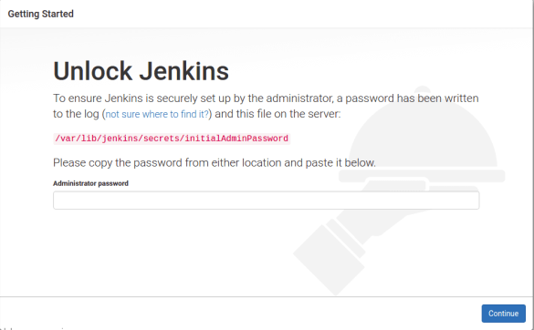 unlock Jenkins